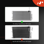 A/C Condenser with Receiver Drier & Bracket for Ford Focus (2000-2011)