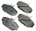 Front Disc Brake Pads for Ford Taurus, Windstar, Mercury Sable (1996–2005) Akebono ProACT