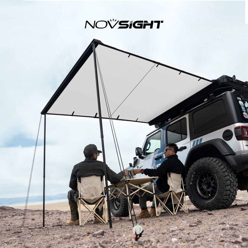 Car Side Pull Out Sun Shade Awning for Outdoor Camping Travel (Fits )