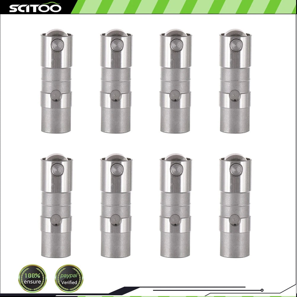 Set of 8 Hydraulic Roller Valve Lifters for Chevy GMC 5.7 LS1 LS6 6.0 LS2