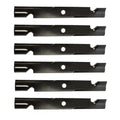 Set of 6 Notched High Lift Blades for Exmark (Fits 103-6403)