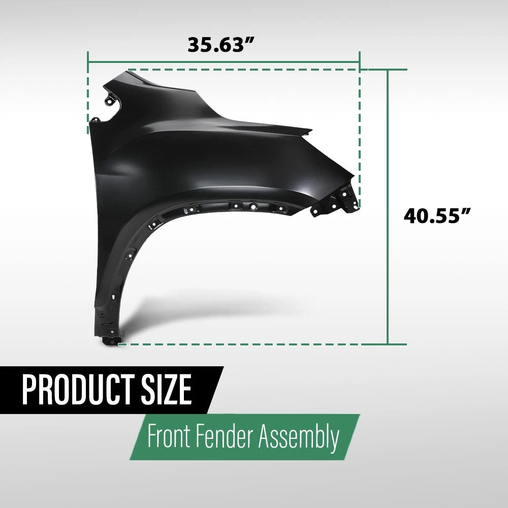 Front Right Fender for Chevrolet Trax (2017–2022)