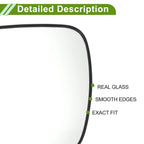 Left Side Mirror Glass Replacement for Hyundai I30 GD (2012–2017)