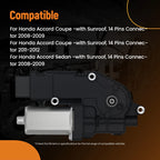 Front Sunroof Motor for Honda Accord (2008–2009) 70450TA0A01