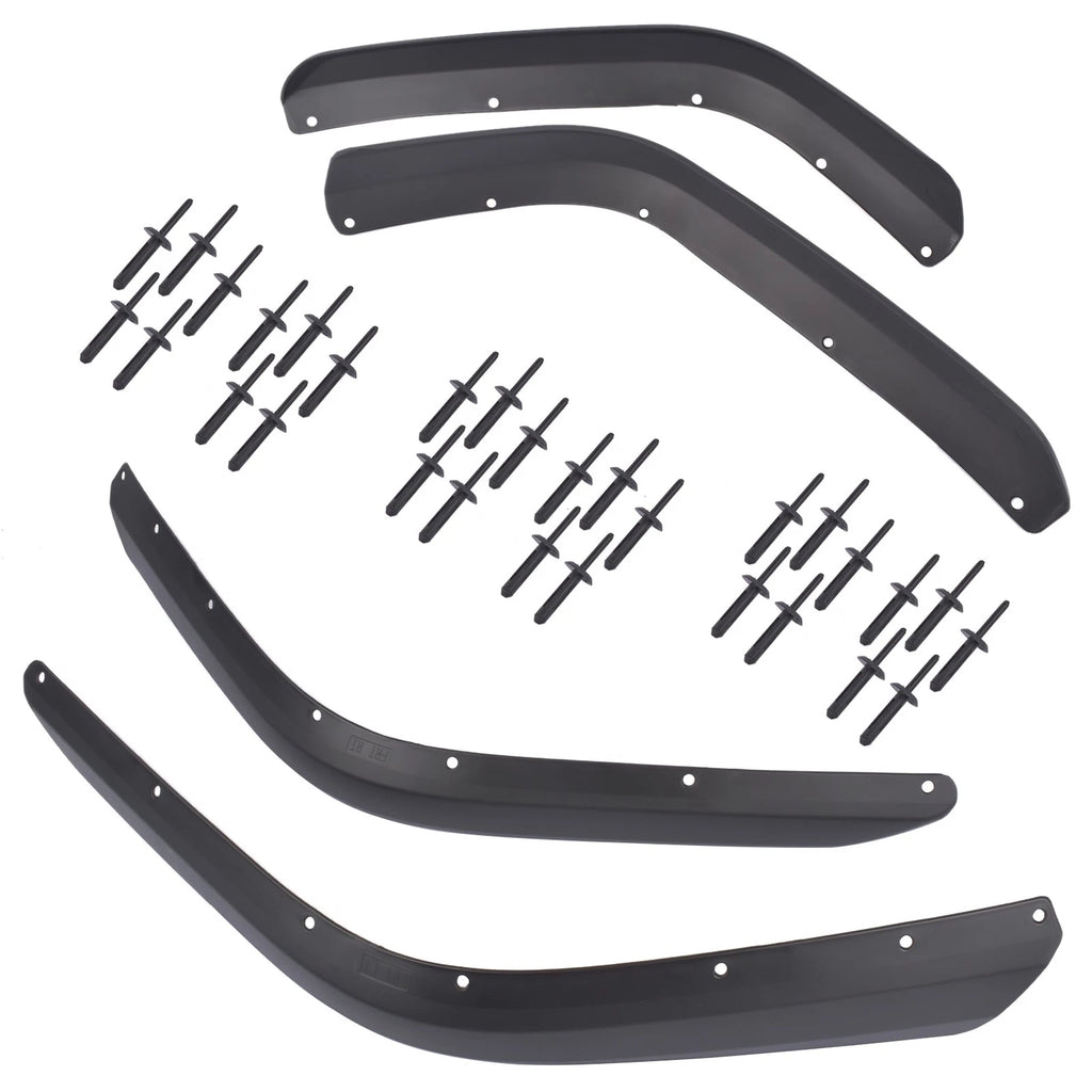 Set of 4 Fender Extenders for Jeep Wrangler JL JLU (2018–2024)