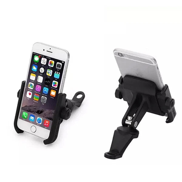 Aluminum GPS Cell Phone Holder Mount for Motorcycle (Universal Fit)