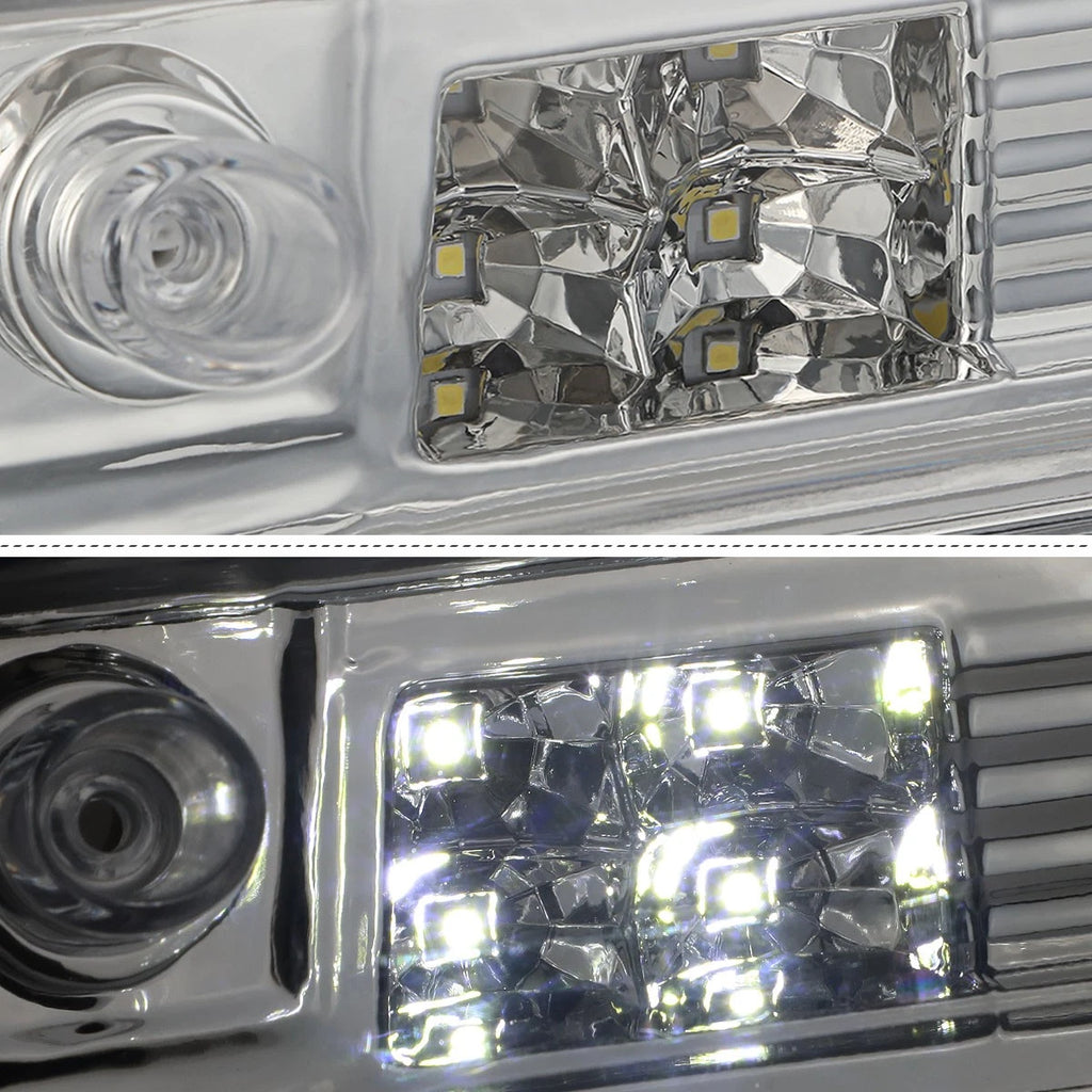 2X LED 3rd Tail Brake Light for Colorado/Canyon (2015–2018) Chrome