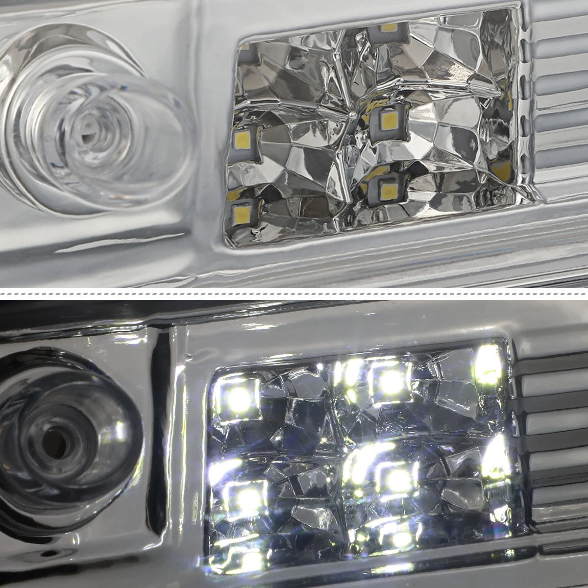 2X LED 3rd Tail Brake Light for Colorado/Canyon (2015–2018) Chrome