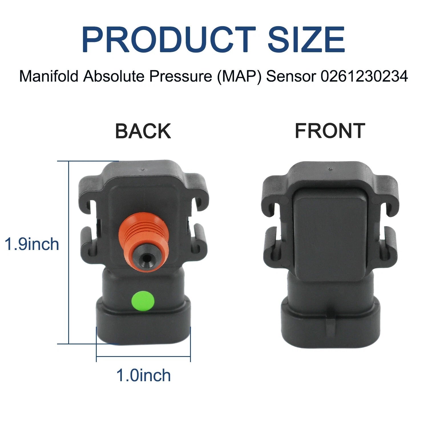 MAP Pressure Sensor for Buick Cadillac Chevrolet (2000-2023)