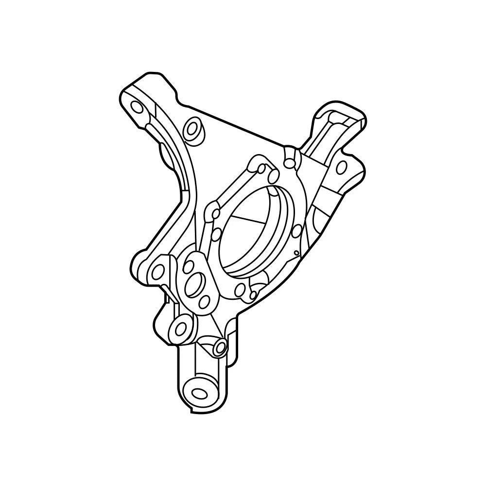 Rear Driver Left Suspension Knuckle for BMW M4 (2021–2023)