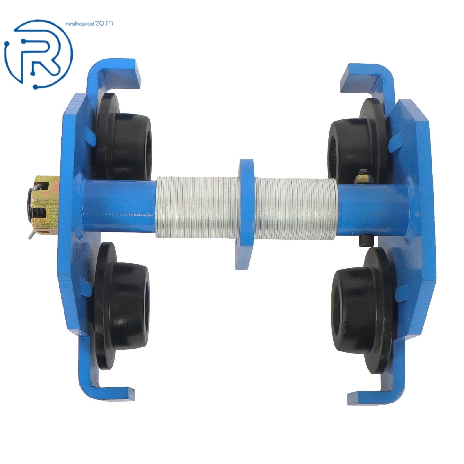 2 Ton Push Beam Trolley for Heavy Duty Lifting (65-180mm Adjustable)