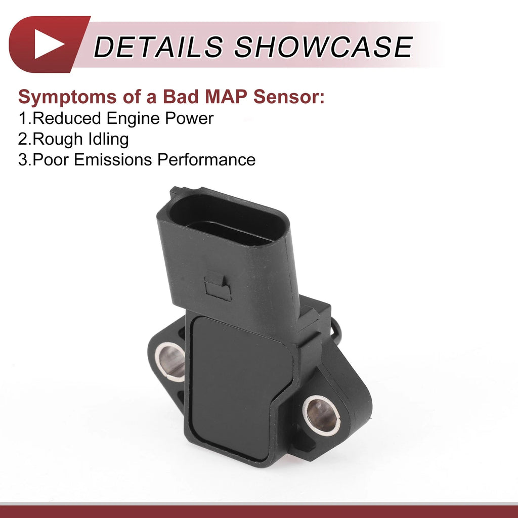 MAP Sensor No.0261230209 for Audi A4 2.0 TFSi (2008–2013)