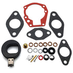 Carburetor Kit w/ Float for Johnson Evinrude 5hp 5.5hp 6hp 7.5hp 10hp 15hp 18hp (N/A)