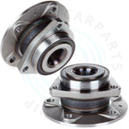 2X Front Wheel Bearing Hub Assembly for Audi A3 (2006–2008) Volkswagen Golf (2006–2008)