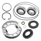 Rear Brake Drum Bearing Seals & Shoes Kit for Honda Rancher 350 400 (2000–2006)