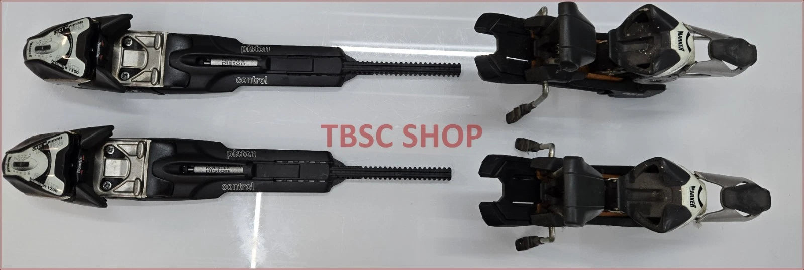 Marker Titanium 1200 Piston Control Ski Bindings EPS Biometric Set for Skiing (2023–2023)