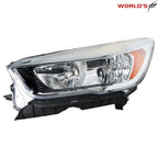 Headlight Assembly for Ford Escape (2017–2019) Halogen Chrome Left Side