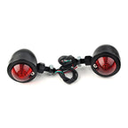 2X Black 12V Turn Signals for Motorcycle (Universal)