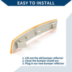 Bumper Reflector for BMW X3 E83 Facelift (2007 - 2010) Front Left