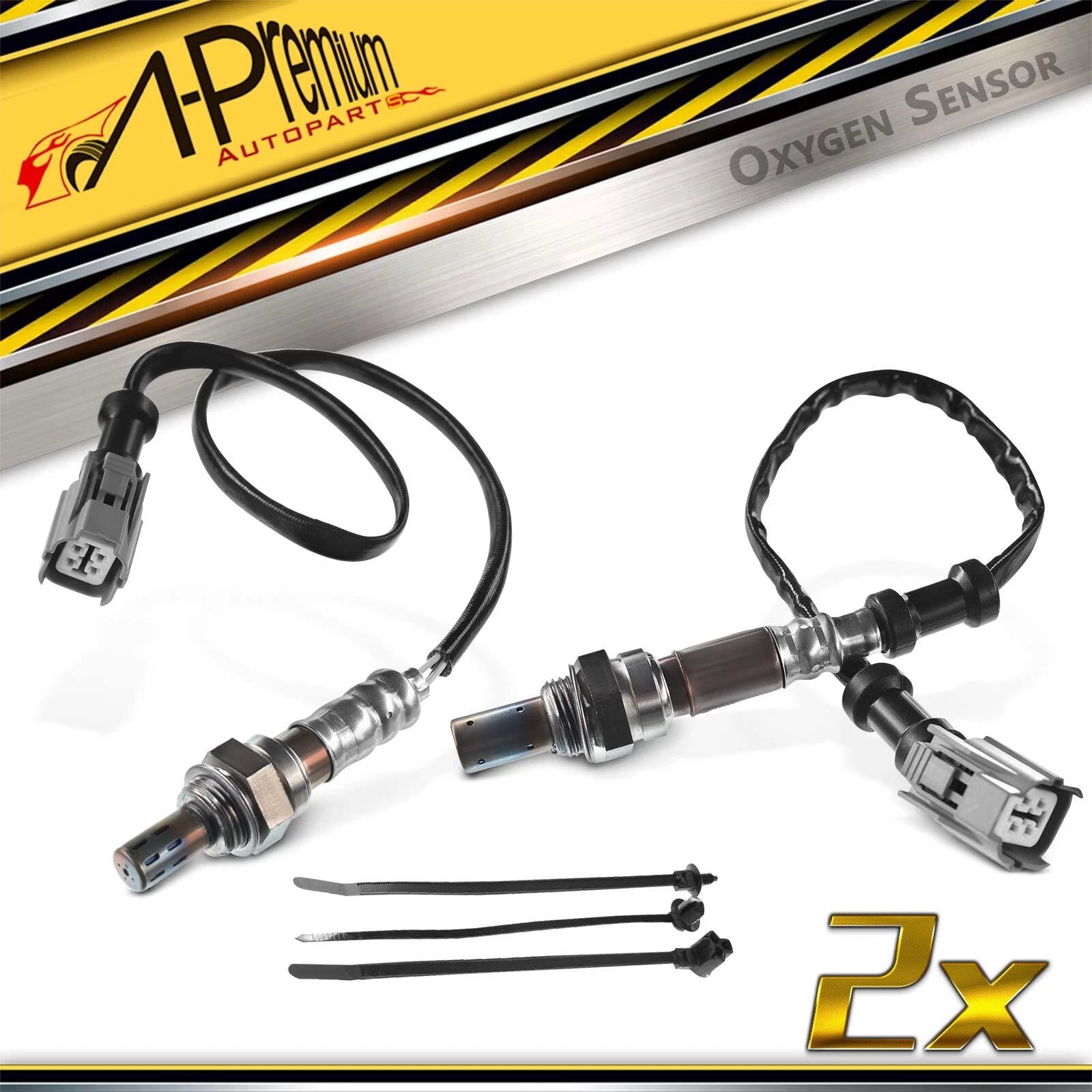 2X O2 Oxygen Sensors for Honda Accord (2001–2002)