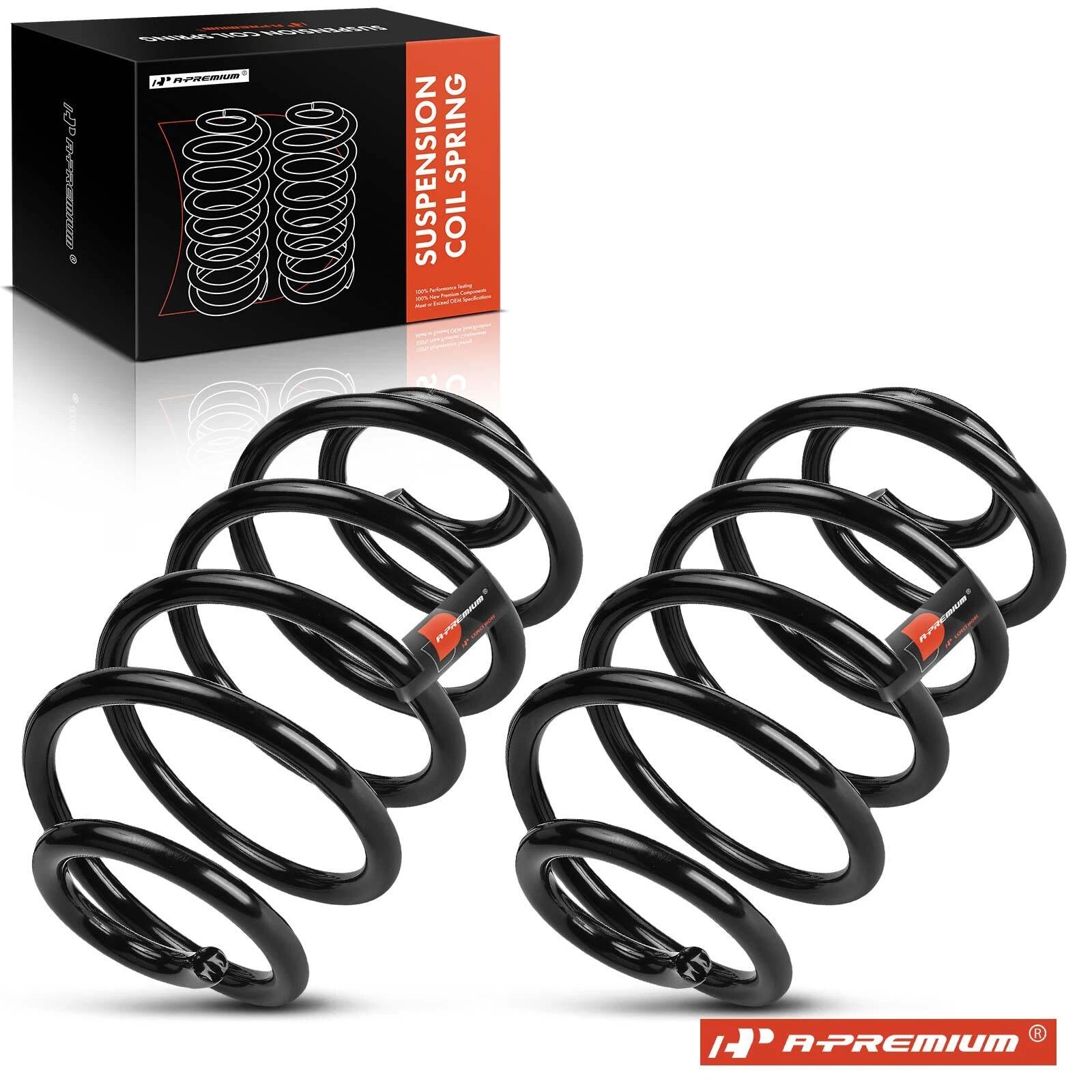 2X Rear Coil Springs for Jeep Wrangler (2002–2006)
