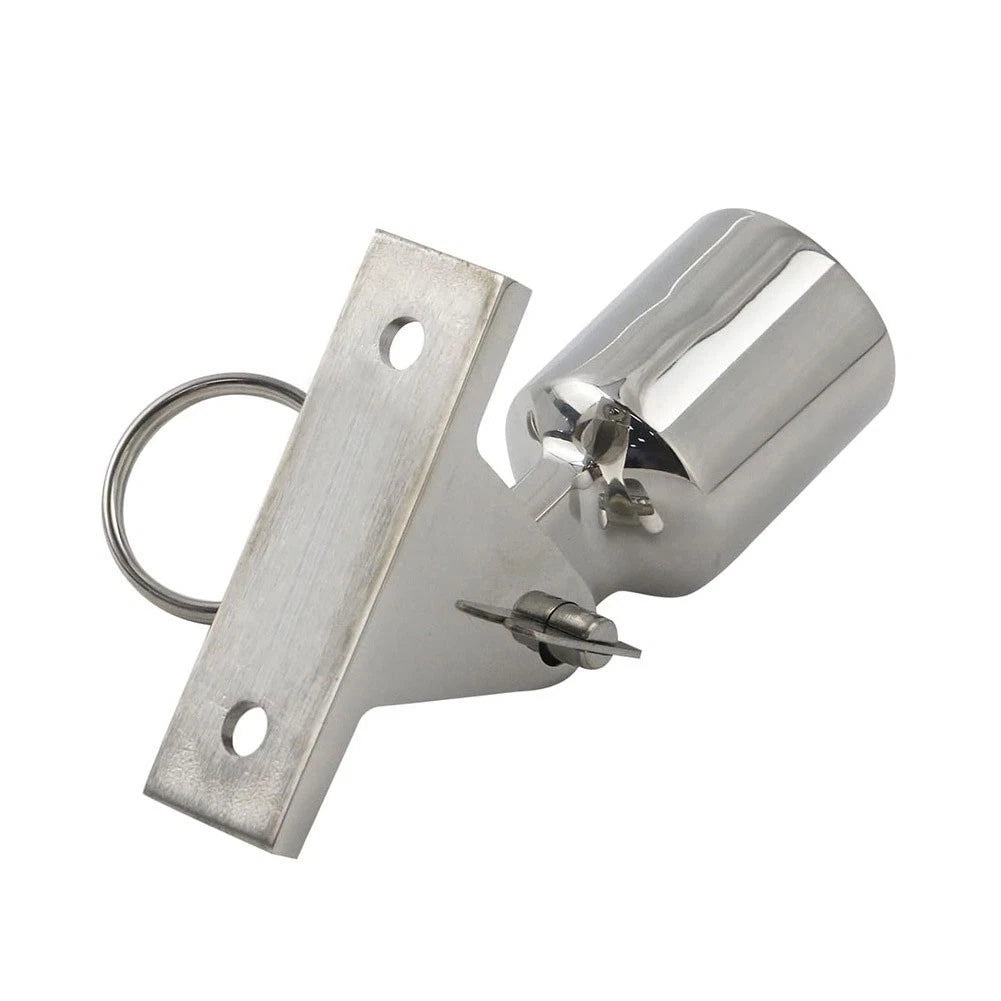 Sliding Cap Ring Seat 22/25MM Stainless Steel for Marine Sunshade