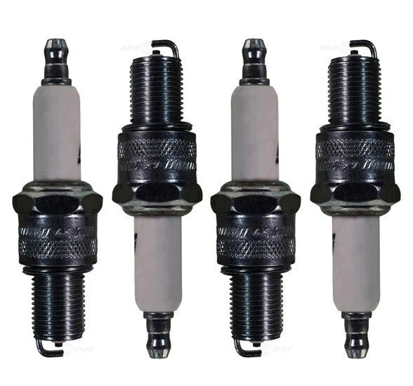 Set of 4 Spark Plugs for Audi Chevrolet Dodge Eagle Ford Geo Mazda (4 Cyl)