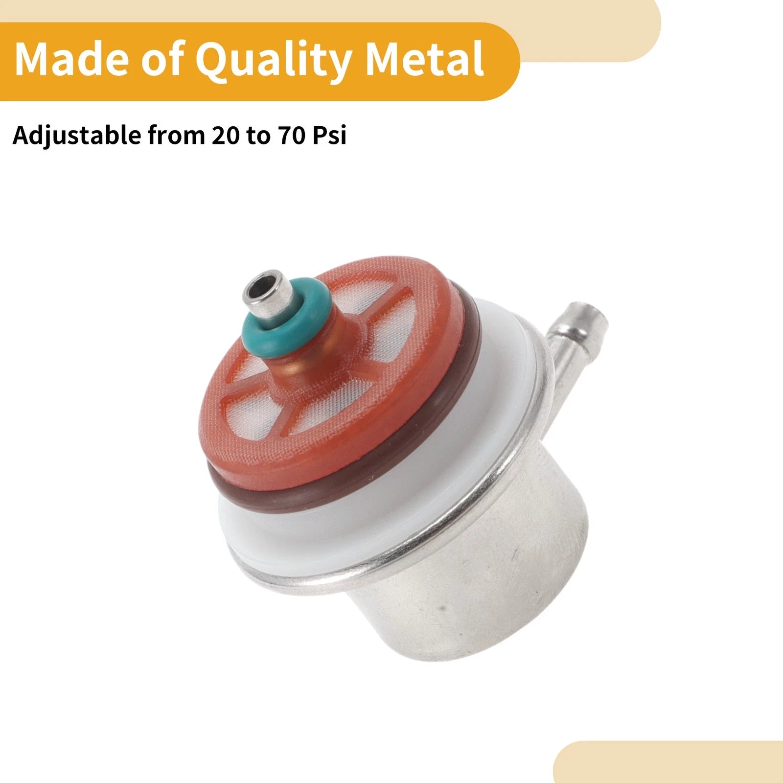 Fuel Pressure Regulator for Chevrolet Silverado 1500 (2005–2006) No. 2173073 20-70 Psi