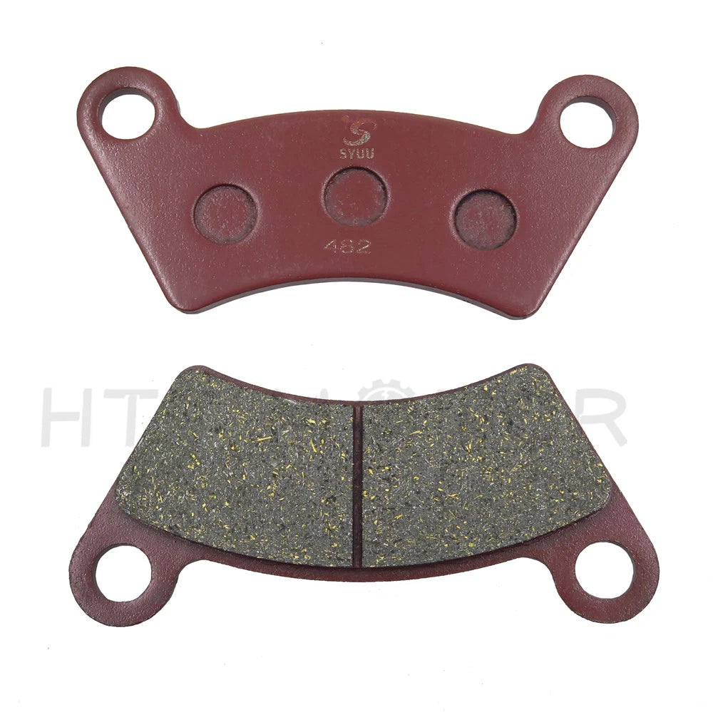 Set of 4 Brass Alloys Disc Brake Pads for Keeway GTX 300 (2010) - FA482