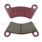 Set of 4 Brass Alloys Disc Brake Pads for Keeway GTX 300 (2010) - FA482