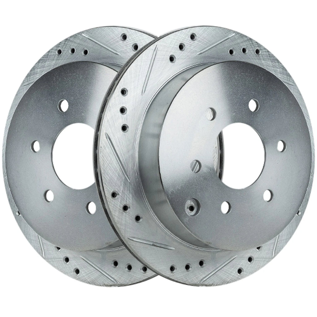 Rear Brake Disc Rotors for Nissan Frontier Xterra Suzuki Equator (2009–2012)