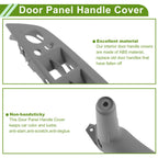 Door Panel Handle Pull Trim Cover for BMW X5 E70 Gray (2007-2013)