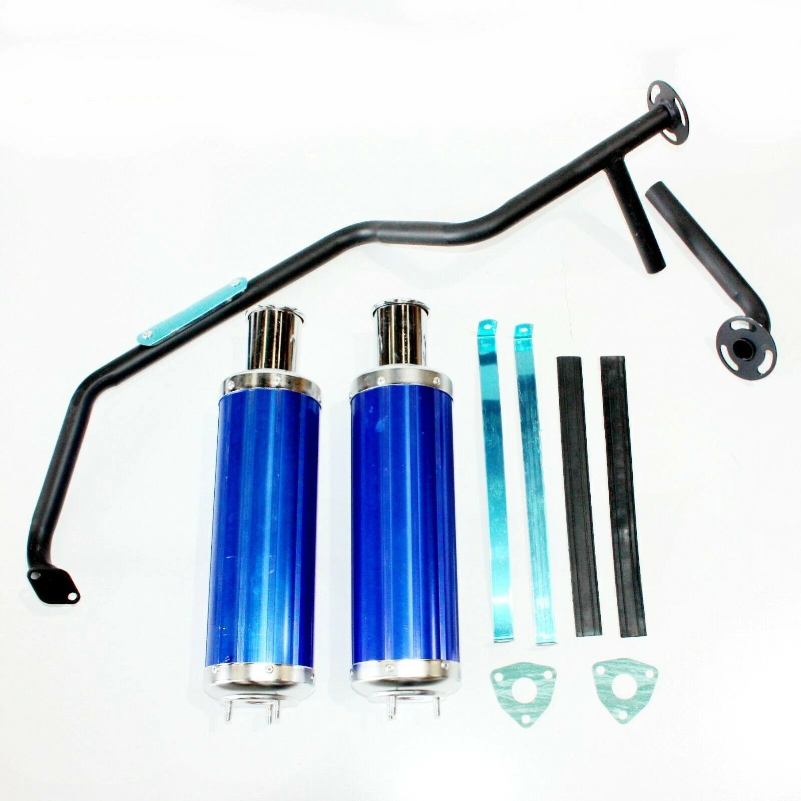 Twin Exhaust Pipe for GY6 150cc Bull Style ATV