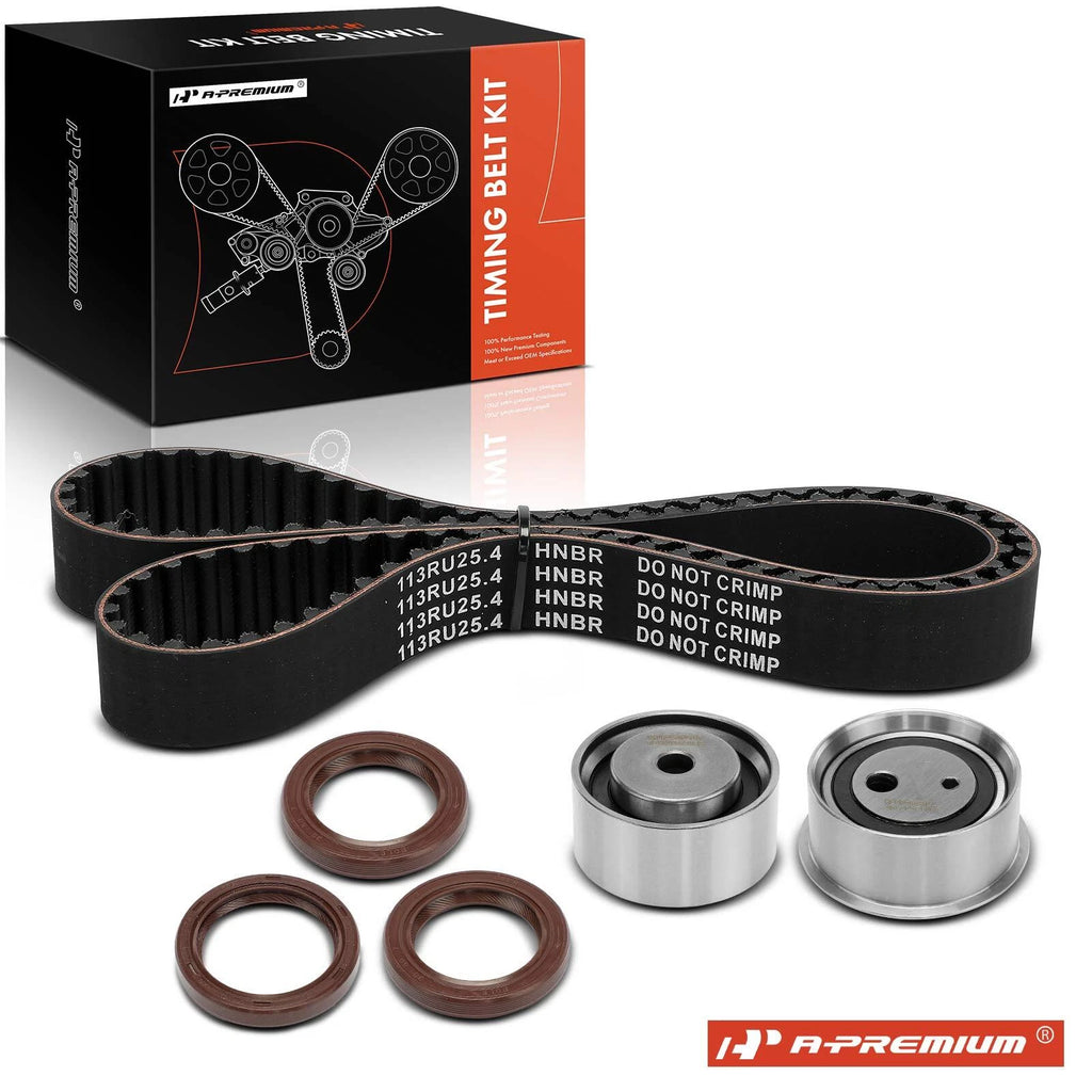 6X Timing Belt Kit for Hyundai Elantra (1999–2007) Tiburon (1997–2001) Kia Spectra