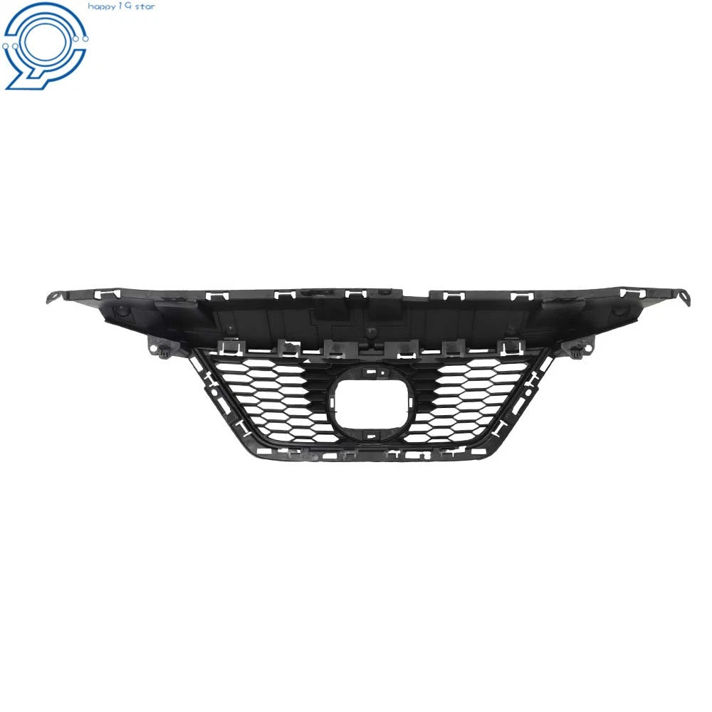 Front Bumper Grille Assembly for Nissan Versa (2020-2021) Black