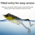 5.5cm Frog Lure with Glow in the Dark Legs Topwater Bait