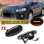 2X LED Side Marker Light for Mitsubishi Outlander Lancer Eclipse Galant Pajero (2003–2023)