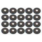 Set of 20 Zirconium Flap Discs 40 Grit for Angle Grinder (5" x 7/8")
