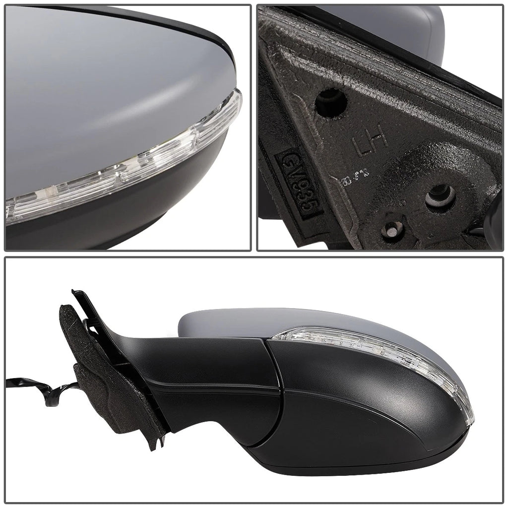 Power Heated Driver Side Door Mirror for Volkswagen Passat (2012) VW1320158