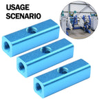 3X 5 Port Hose Inline Manifold Block Splitter for Pneumatic Compressor