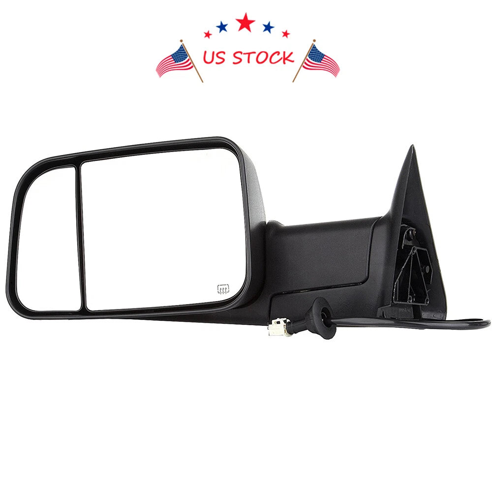 Power Heated Telescoping Tow Mirrors for Dodge Ram 1500/2500/3500 (1998-2001)