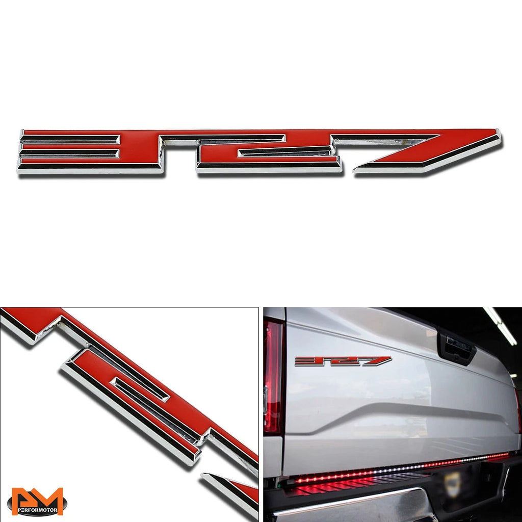 3D Polished Metal Decal Emblem for GMC Jeep Chevrolet (Fits )