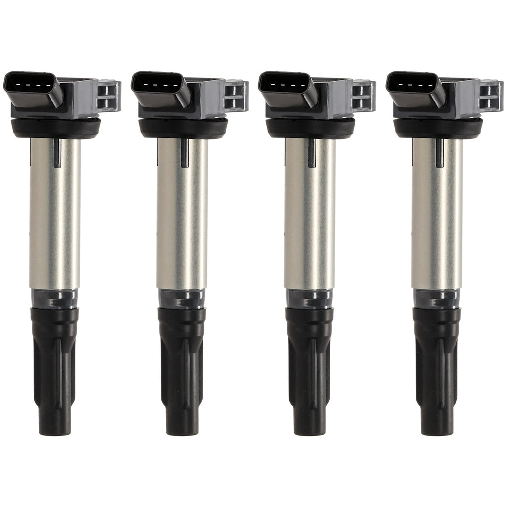Set of 4 Ignition Coils for Lexus GX460, Toyota 4Runner, Land Cruiser, LX570