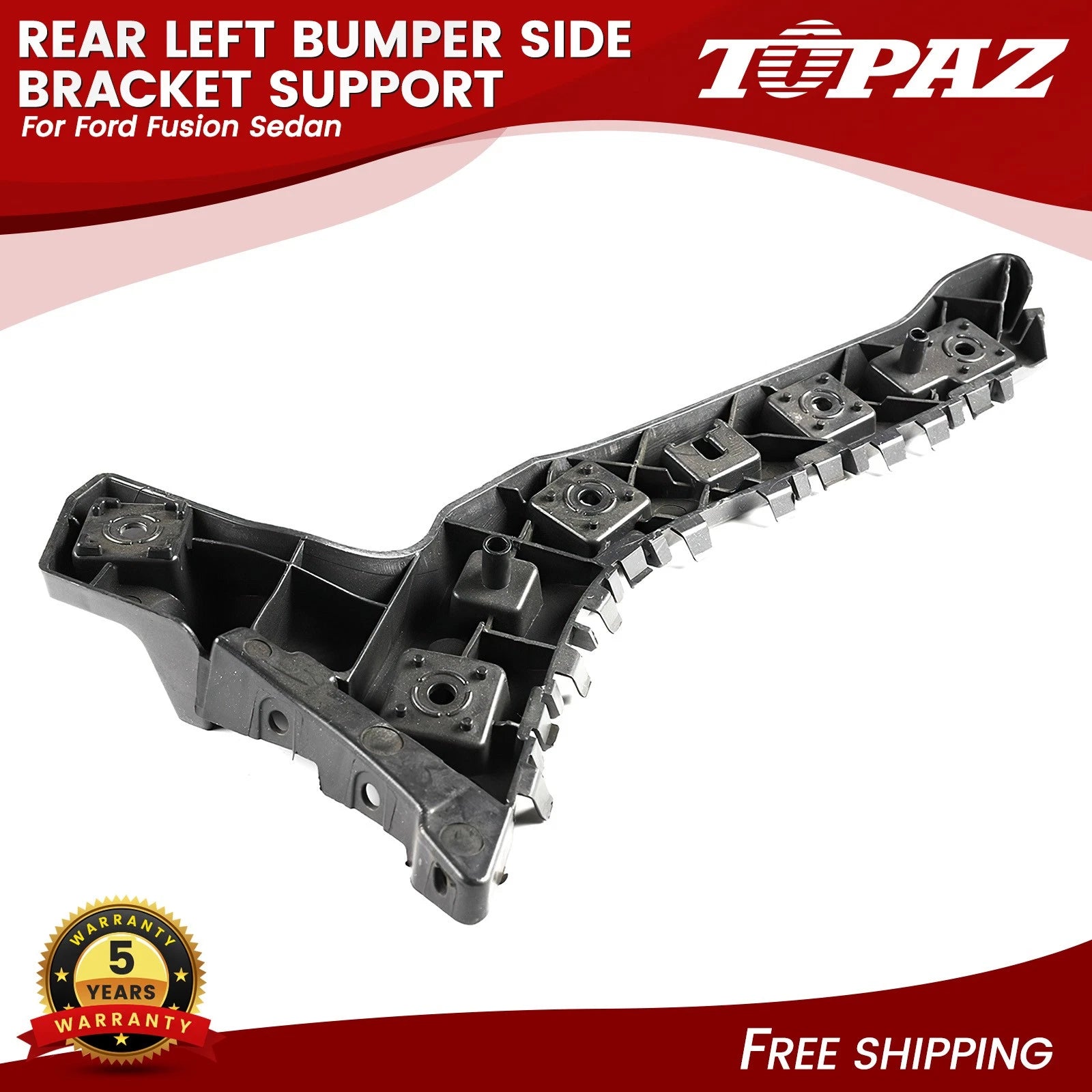 Rear Left Bumper Side Bracket for Ford Fusion Sedan (2013–2016)
