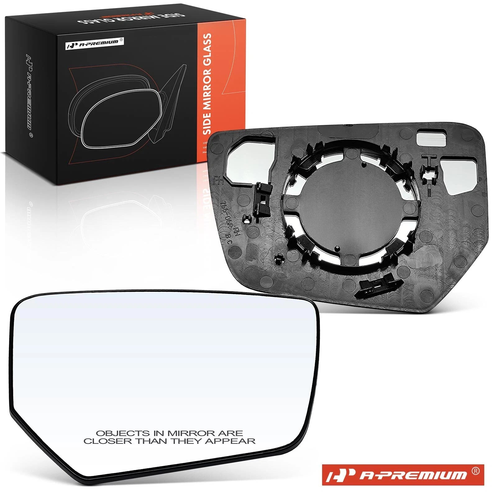Passenger Manual Mirror Glass for Chevrolet Impala (2014â2019)