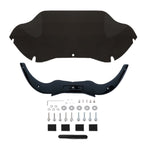 9.5'' Windshield Windscreen & Black Trim for Harley Touring Road Glide (2004–2013)