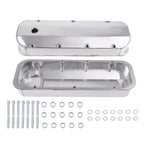 Fabricated Aluminum Valve Covers for Big Block Chevy 502 (1966–2000)
