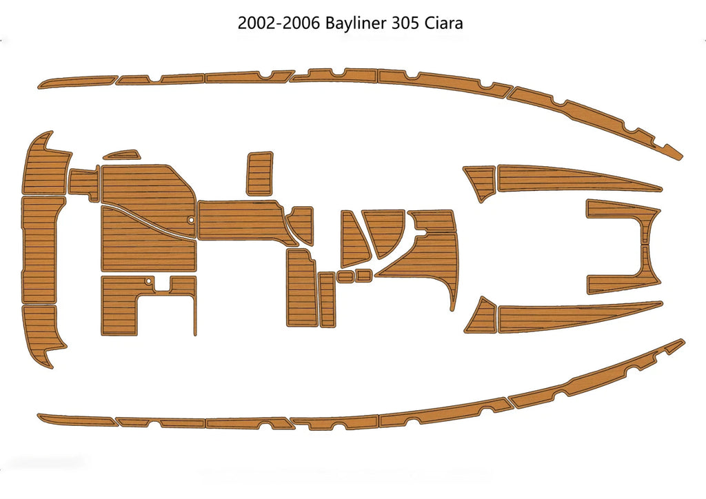 EVA Foam Cockpit Pads for Bayliner 305 Ciara (2002–2006)