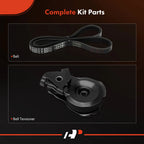 2X Serpentine Belt Drive Component Kit for Ford Escape (2001-2004)