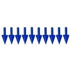10Pcs Blue Windshield Screws & 5MM Bolts for Motorcycle